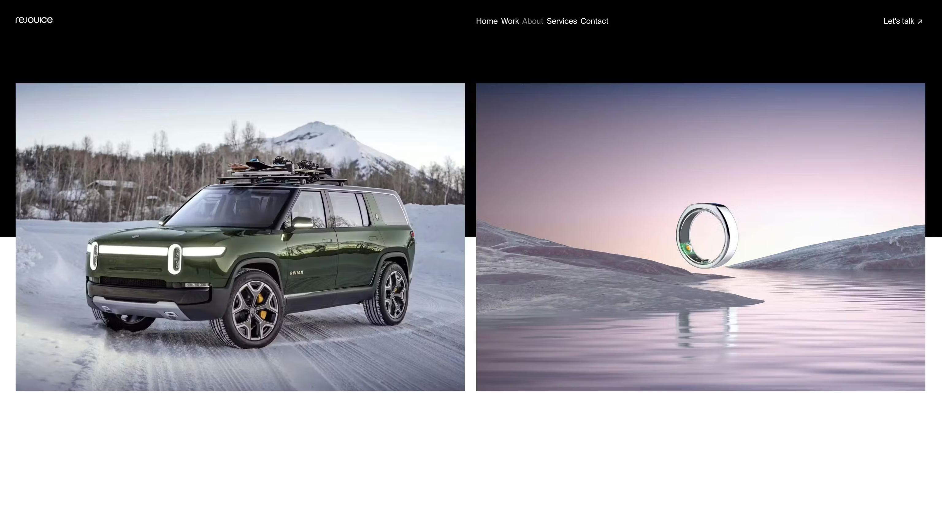 Rejouice Portfolio Project Image