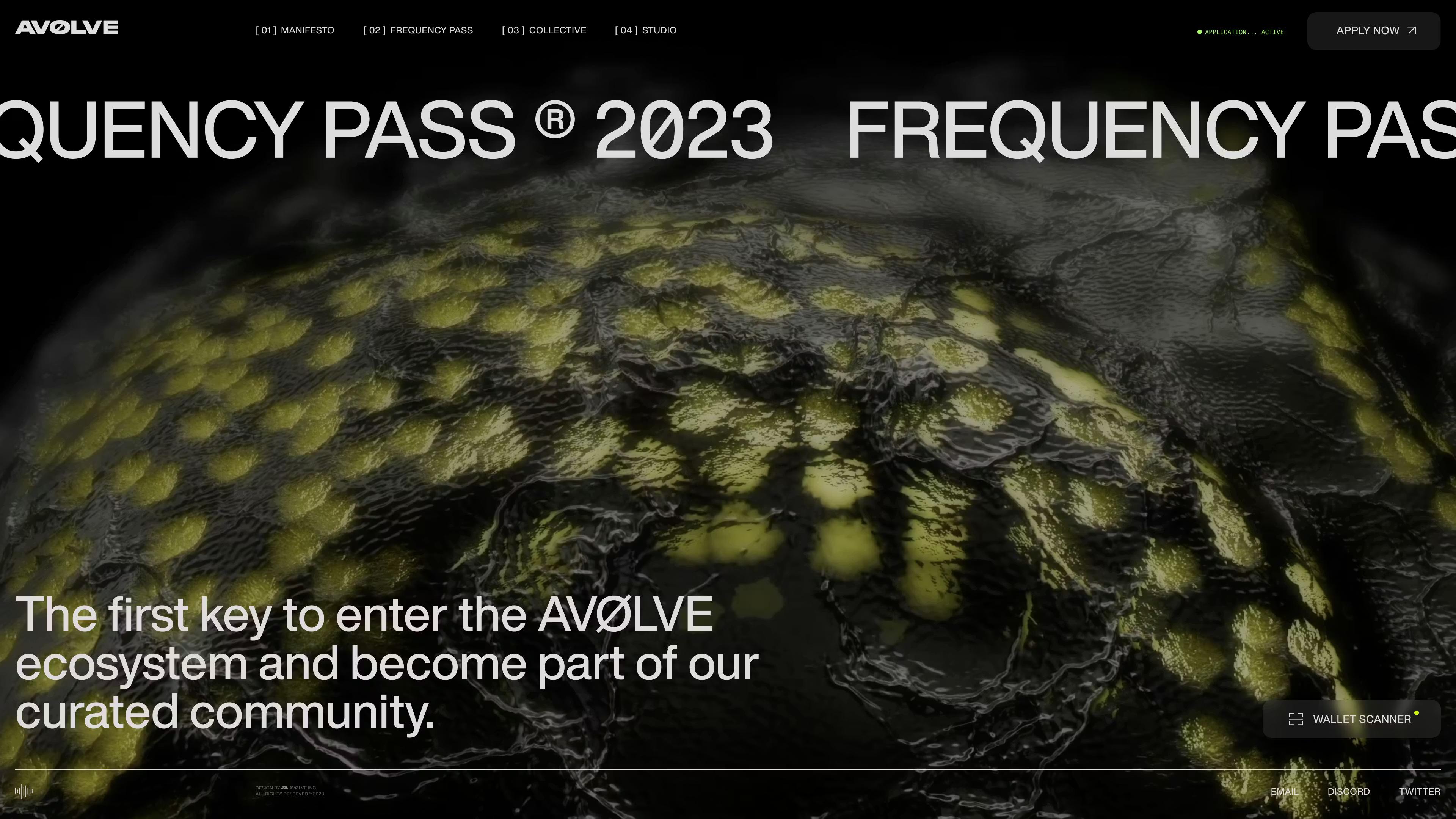 Avolve Frequency pass